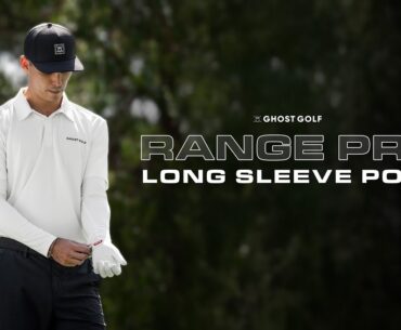 NEW DROP: The Range Pro Long Sleeve Polo | Ghost Golf