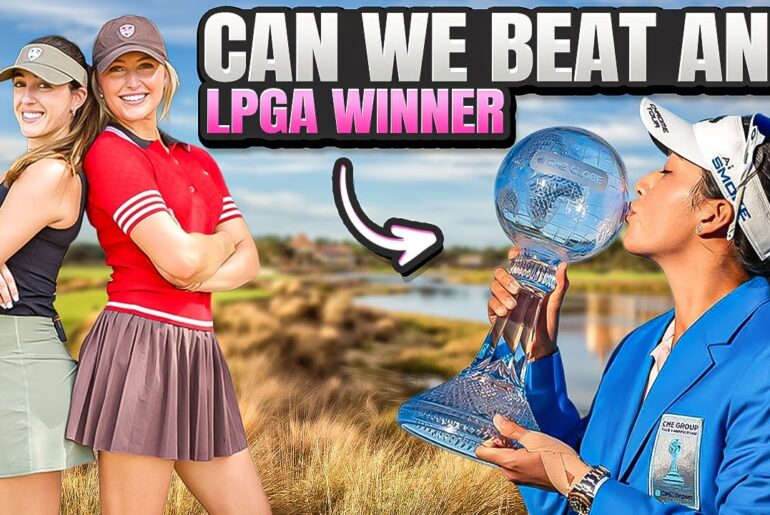 LPGA Winner Shot 63… Can We Beat It?! | Golf Girl Games x LPGA