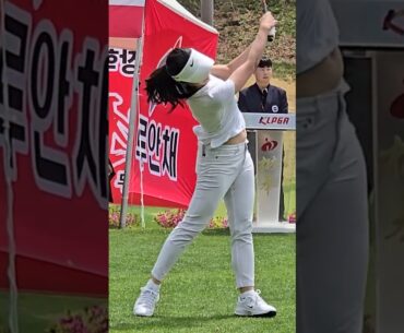 KLPGA 대표미녀골퍼의 아름다운 스윙.손예빈프로 드라이버 티샷 슬로모션 영상 #KOREA#GOLF#KLPGA#미녀#Beauty#골퍼#golfshorts#골프쇼츠#골프#swing