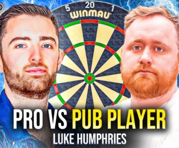 LUKE HUMPHRIES VS PUB DARTS PLAYER | FIRST TO THREE LEGS, 501