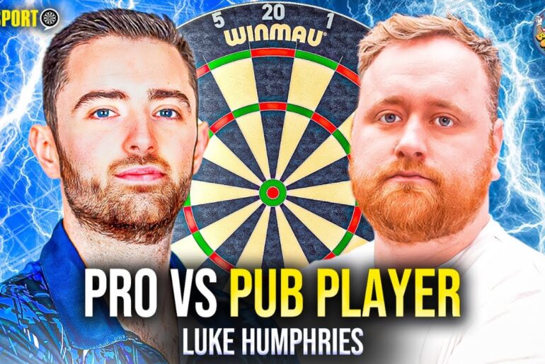 LUKE HUMPHRIES VS PUB DARTS PLAYER | FIRST TO THREE LEGS, 501