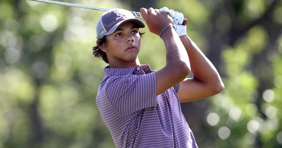 Charlie Woods has drastically different result to Kai Trump as Tiger watches on The Mirror US