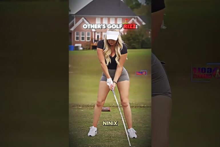 Golf Girls Rizz vs This Crazy Guy ⛳️ #shorts