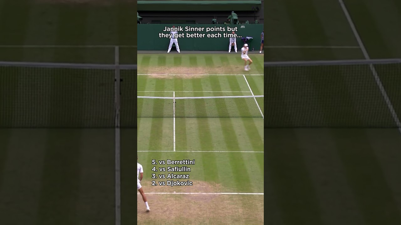 Jannik Sinner has it all 🎾🔥 Jannik Sinner has it all 🎾🔥