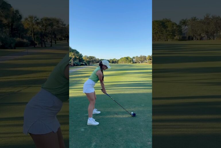 Some behind the scenes good good girls content 😝 #golfswing #golf #goodgoodgirls #driver