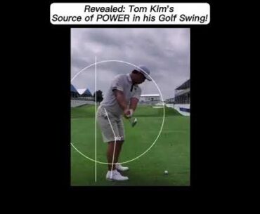 Tom Kim’s Backswing Secrets for Power #golf #shorts