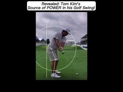 Tom Kim’s Backswing Secrets for Power #golf #shorts