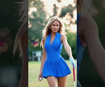 Amazing Golf Swing you need to see | Golf Girl awesome swing | Golf shorts | Sarah Lillian