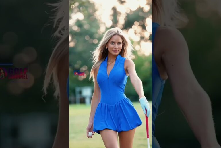 Amazing Golf Swing you need to see | Golf Girl awesome swing | Golf shorts | Sarah Lillian