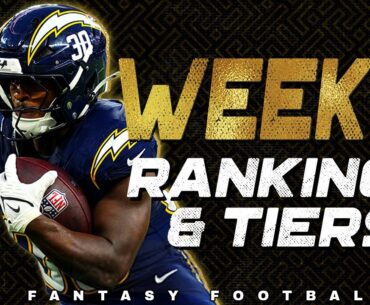 Week 9 Running Back Rankings & Tiers - 2025 Fantasy Football