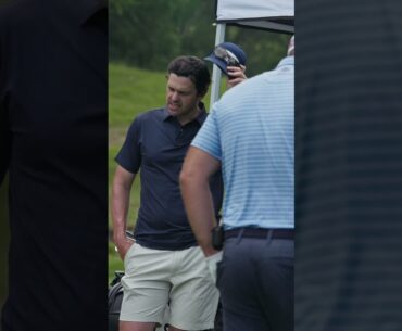 "I play this game just about every day." Watch @NoLayingUp call the shots with Tom Hoge. #titleist