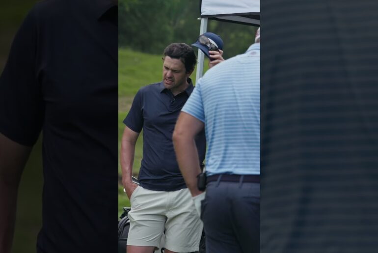 "I play this game just about every day." Watch @NoLayingUp call the shots with Tom Hoge. #titleist