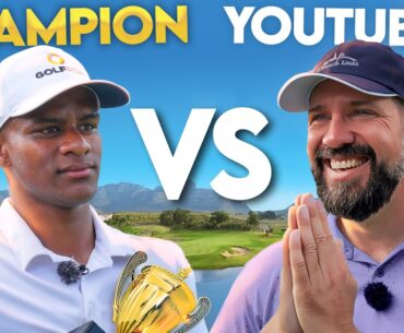 I take on AFRICAN CHAMPION at the course where he won!