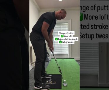 Ryan Brooks at Tour Putt HQ prepping for his Challenge Tour campaign in 2026  #golfputting #golfpro