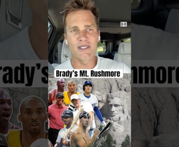 Tom Brady just kept naming athletes 😅