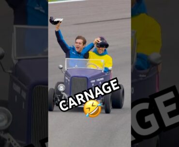 Chaos During F1 Drivers' Parade! 🤣