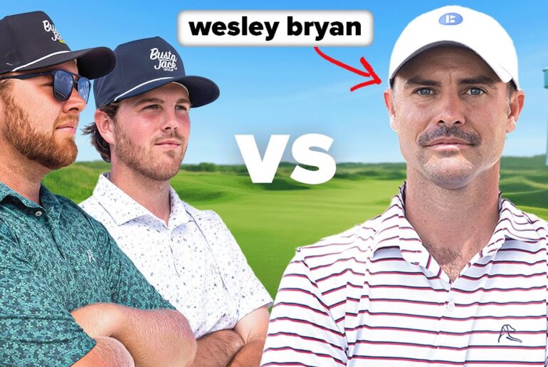 Wesley Challenged Us @ His Golf Course