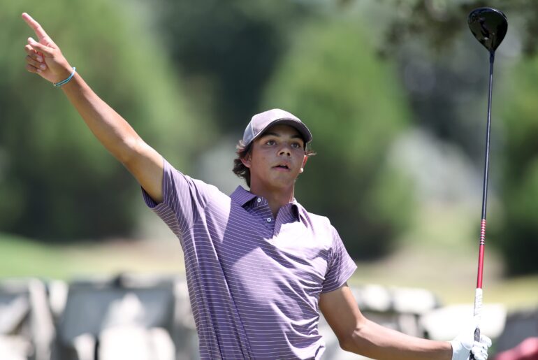 Charlie Woods' Team Scores State Title; Tiger in Attendance