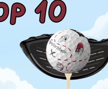 The Top 10 Golf Balls I Tested With The Driver This Year | Top 10 Golf Balls Off the Tee