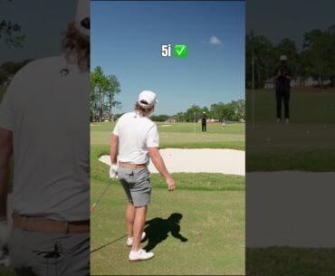 did he just flop putter 😳 #golf #flop #amazing #ytgolf