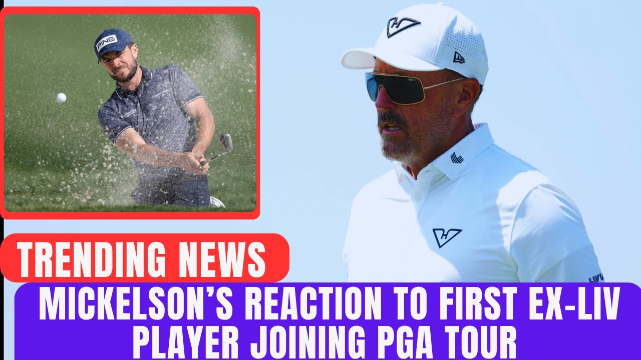 Phil Mickelson Reacts as Former LIV Golfer Laurie Canter Makes Shock Move to PGA Tour Phil Mickelson Reacts as Former LIV Golfer Laurie Canter Makes Shock Move to PGA Tour