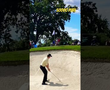 Clinical Bunker Execution by Webb Simpson #textbook #clinical #pga #pgatour #pgagolfer #bunker