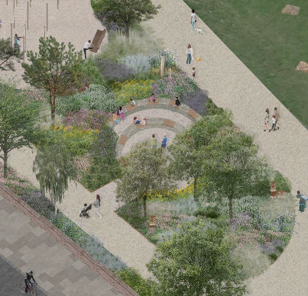 An impression of the planned educational era in the revamped Pier Gardens, Cleethorpes