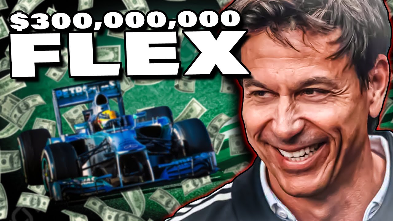 Toto Wolff Drops A $300,000,000 F1 FLEX Toto Wolff Drops A $300,000,000 F1 FLEX