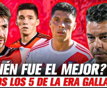 🤔⚽ RECORDAMOS LOS CINCO QUE JUGARON EN RIVER, ¿UN PROBLEMA EN LA ERA GALLARDO?, ¿CUÁL FUE EL MEJOR?