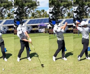 Kazuki Higa 比嘉一貴 プロゴルファー DRIVER SHOT SLOW MOTION !!!