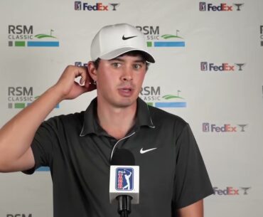 Davis Thompson TORCHES the Course with a 62 — Riding the Momentum at Home!