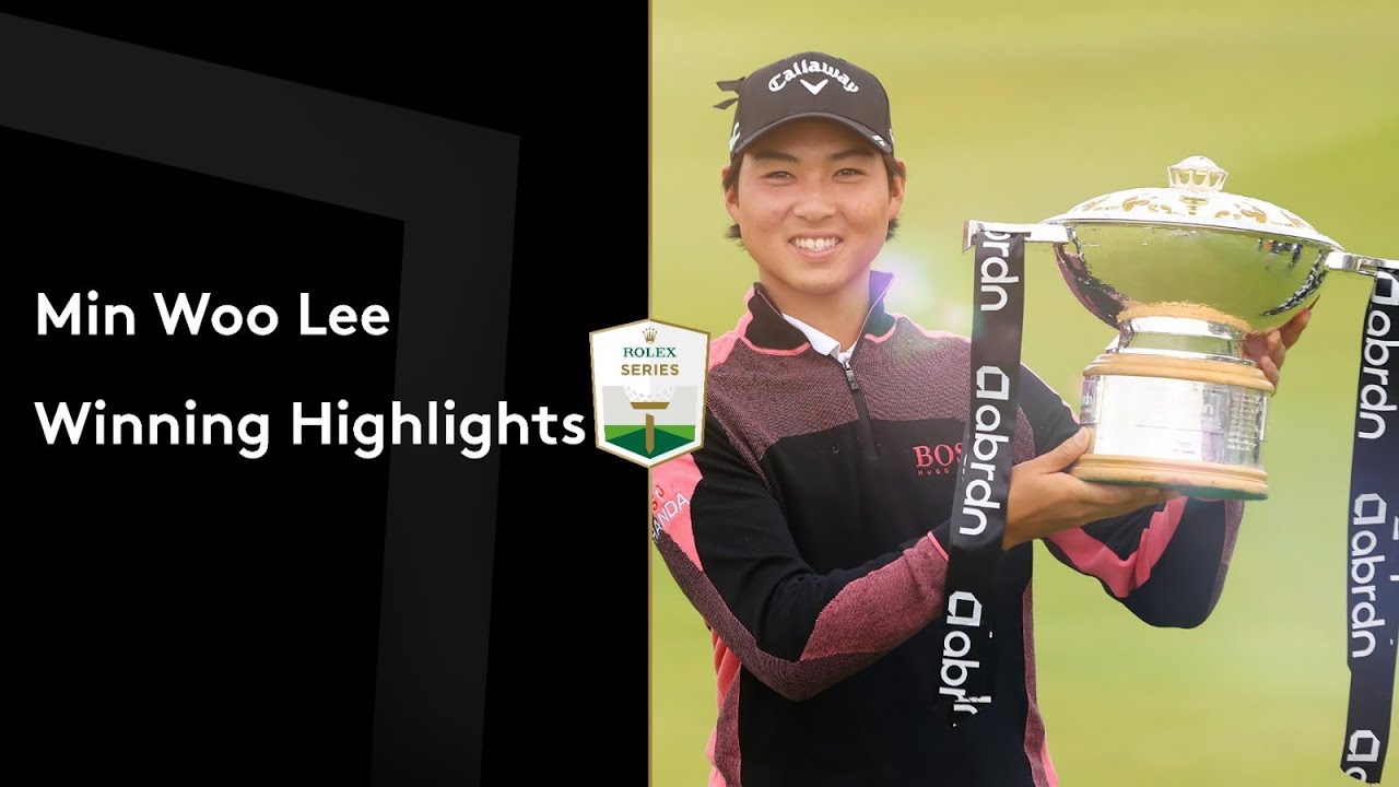 Min Woo Lee wins dramatic abrdn Scottish Open after playoff | Winning Highlights Min Woo Lee wins dramatic abrdn Scottish Open after playoff | Winning Highlights