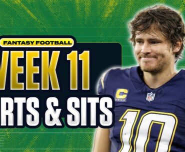 Week 11 Fantasy Football Lineup Breakdown: MUST START & SIT Players | 2025 Fantasy Football Advice