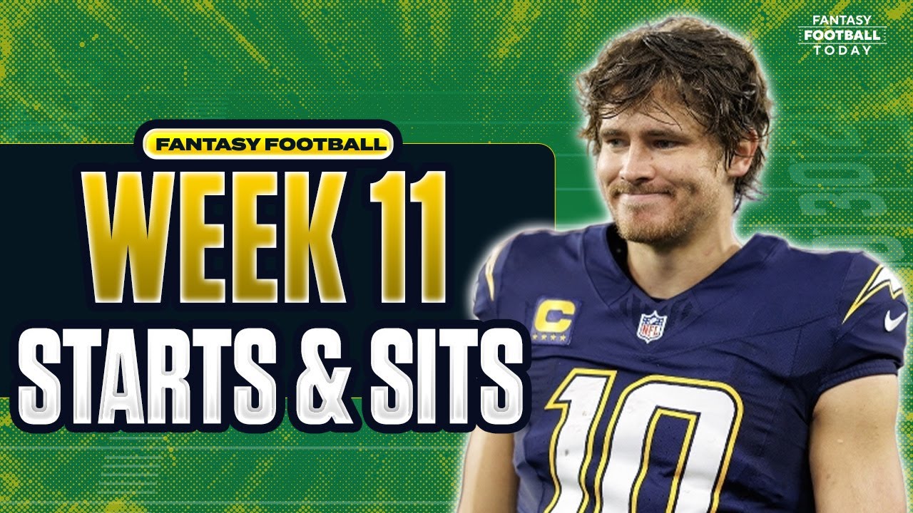 Week 11 Fantasy Football Lineup Breakdown: MUST START & SIT Players | 2025 Fantasy Football Advice Week 11 Fantasy Football Lineup Breakdown: MUST START & SIT Players | 2025 Fantasy Football Advice