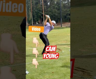 CAMERON YOUNG RYDER 🏆CUP DEBUT! Prep PAUSE & FIRE! #golf #shorts #video