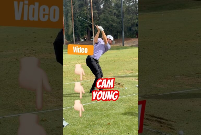CAMERON YOUNG RYDER 🏆CUP DEBUT! Prep PAUSE & FIRE! #golf #shorts #video