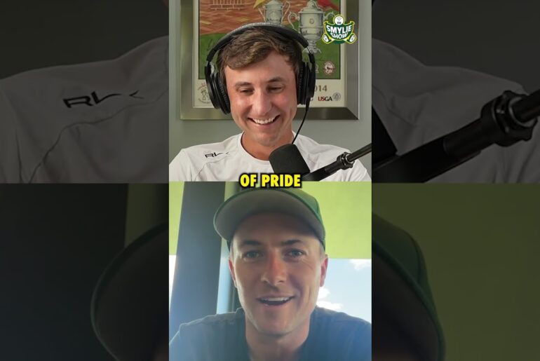 Ireland scorecard debacle with #JordanSpieth and #JustinThomas #golf #pgatour #golftrip #shorts