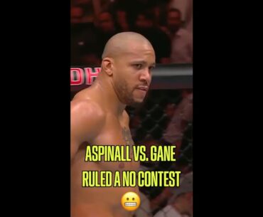 Tom Aspinall vs. Ciryl Gane was ruled a No Contest 😲  | #UFC
