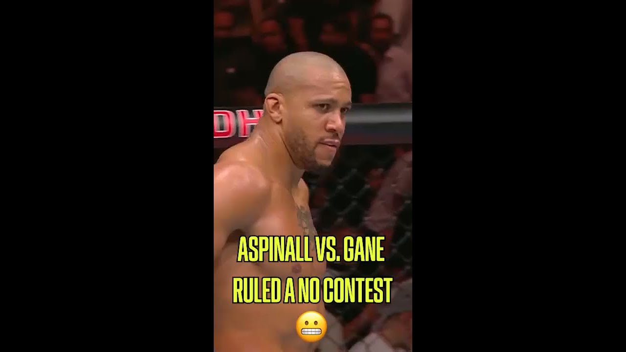 Tom Aspinall vs. Ciryl Gane was ruled a No Contest 😲 | #UFC Tom Aspinall vs. Ciryl Gane was ruled a No Contest 😲 | #UFC