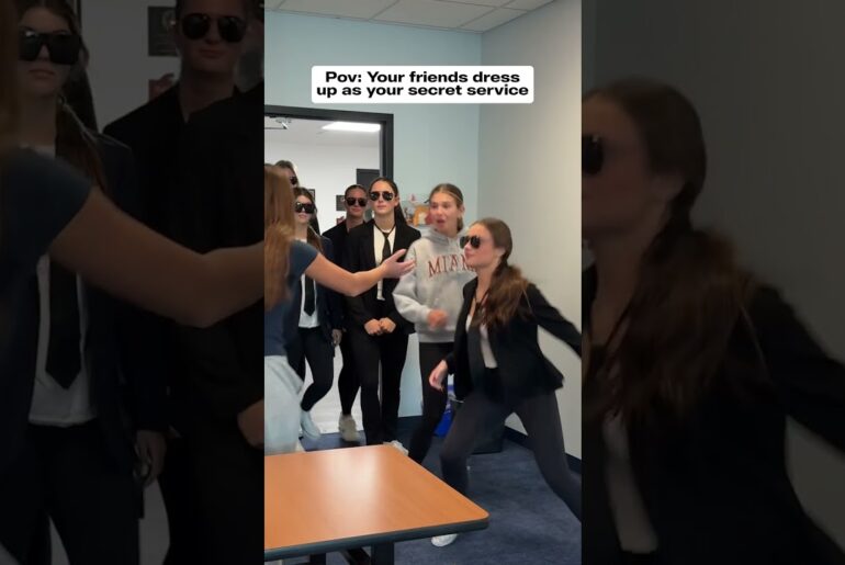 Full vlog is out now! #shorts #senioryear #kaitrump