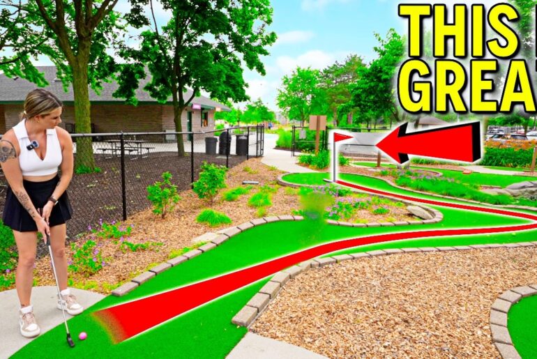 This Mini Golf Course Totally Surprised Us!