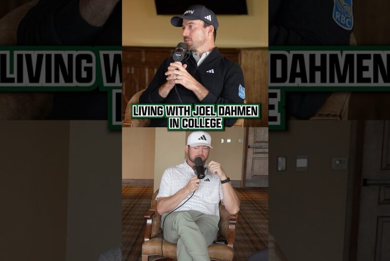 Can’t imagine the stories Nick Taylor has from living with Joel Dahmen in college for 2 years 💀