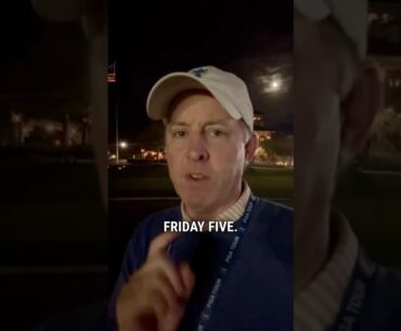 Friday 5 LIVE from THE PLAYERS - Read The Line - PGA TOUR
