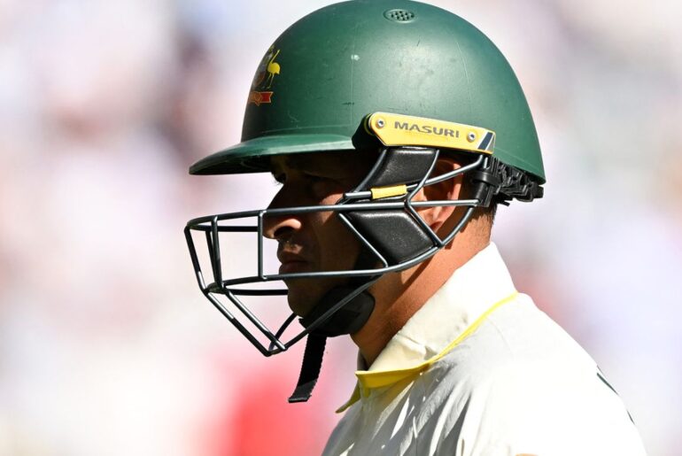 'Drawing a long bow' - Greenberg defends Khawaja's golf after back spasm causes chaos