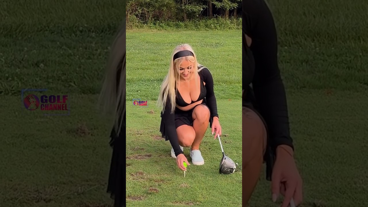 Amazing Golf Swing you need to see | Golf Girl awesome swing | Golf shorts | Sigita Amazing Golf Swing you need to see | Golf Girl awesome swing | Golf shorts | Sigita