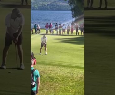 Denmark come back to defeat Ireland at the European Team Championship. Final single. 20th hole.