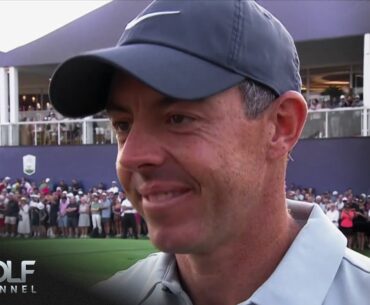 Rory McIlroy emotional after winning seventh DP World Tour Race to Dubai title | Golf Channel