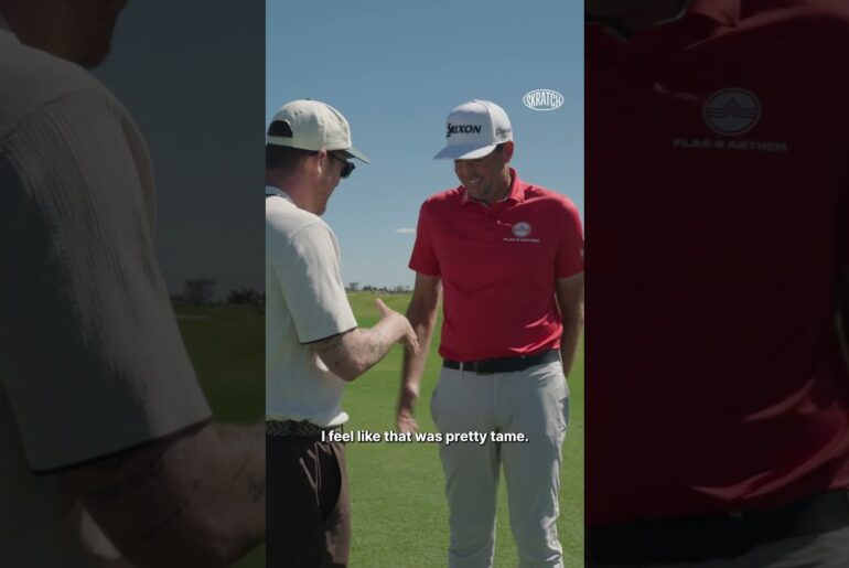 Dan catches up with Keegan and Xander ahead of the Skins Game.