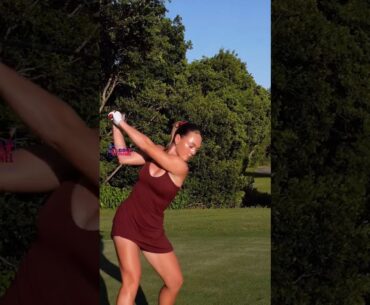 Amazing Golf Swing you need to see | Golf Girl awesome swing | Golf shorts | Sydney Raye Grimes