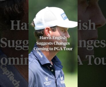 Harris English suggests drastic changes are on the way for the PGA Tour schedule 👀